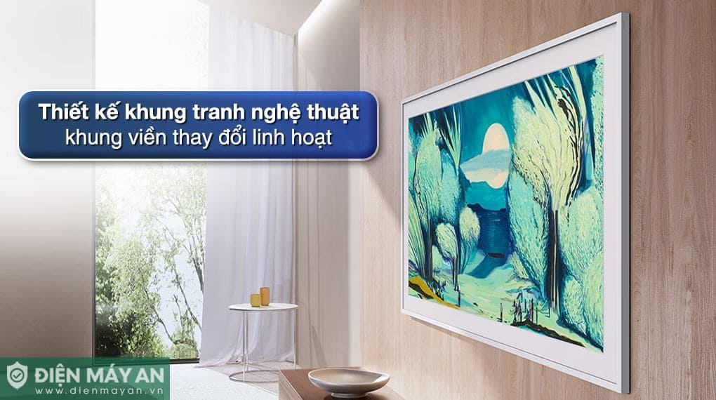 Smart Tivi Khung Tranh The Frame QLED Samsung AI 4K 65 inch QA65LS03F (65LS03F)